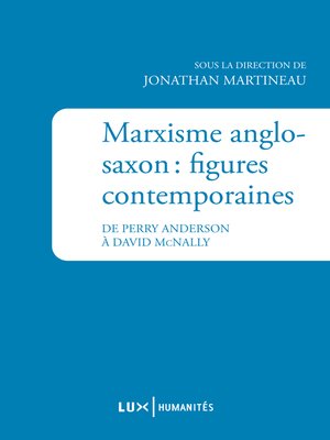 cover image of Marxisme anglo-saxon